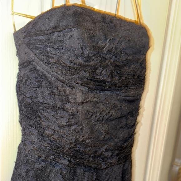 Jessica Howard Black Strapless A-line Dress - Picture 4 of 11